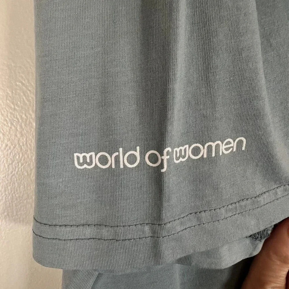 World of Women XXL Blue Men's Short Sleeve Graphic T-Shirt - Picture 5 of 10